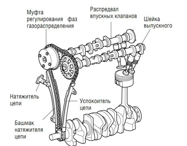 заміна цепи ГРМ